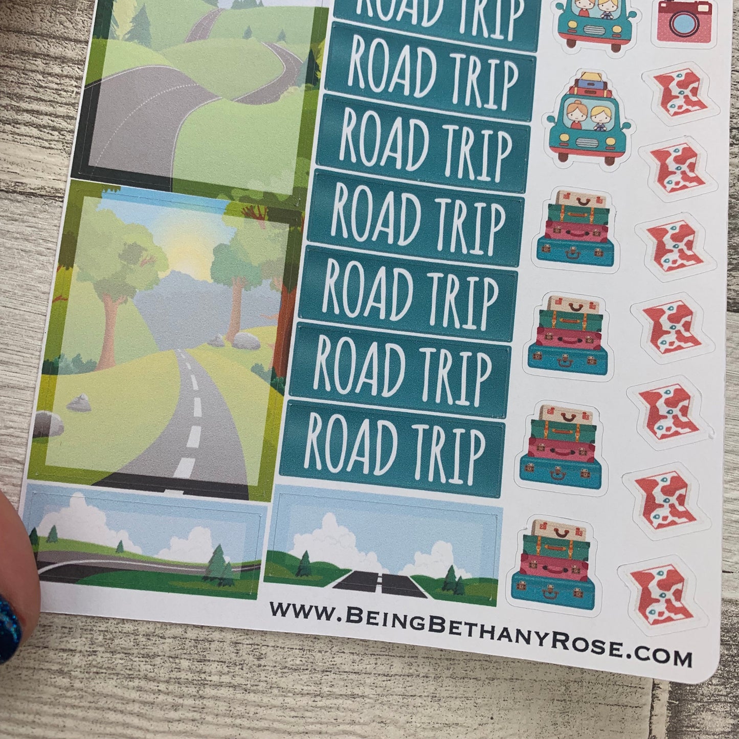 Road trip sticker set (DPD247)