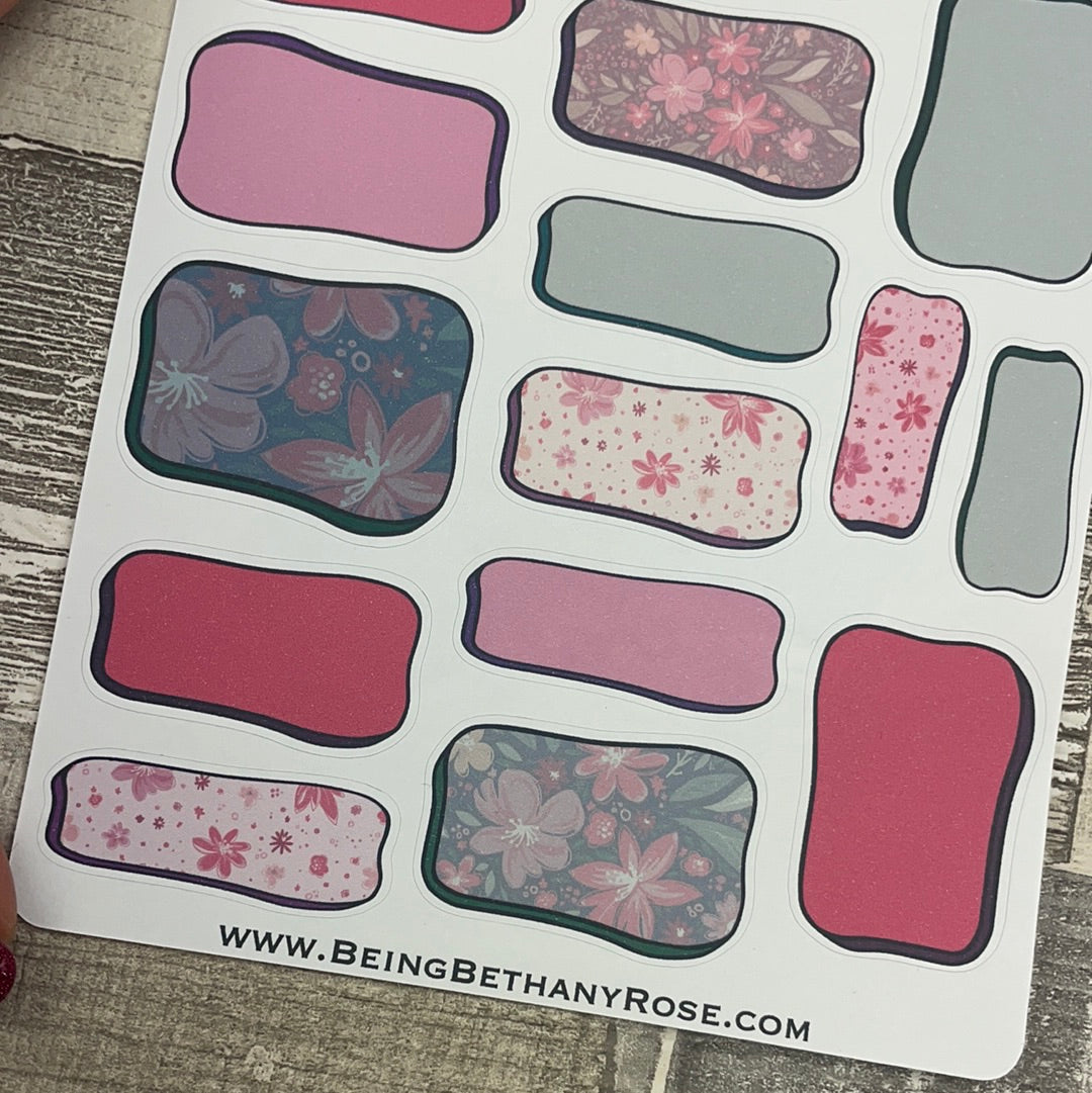 Mabel Hand drawn box stickers (DPD2454)