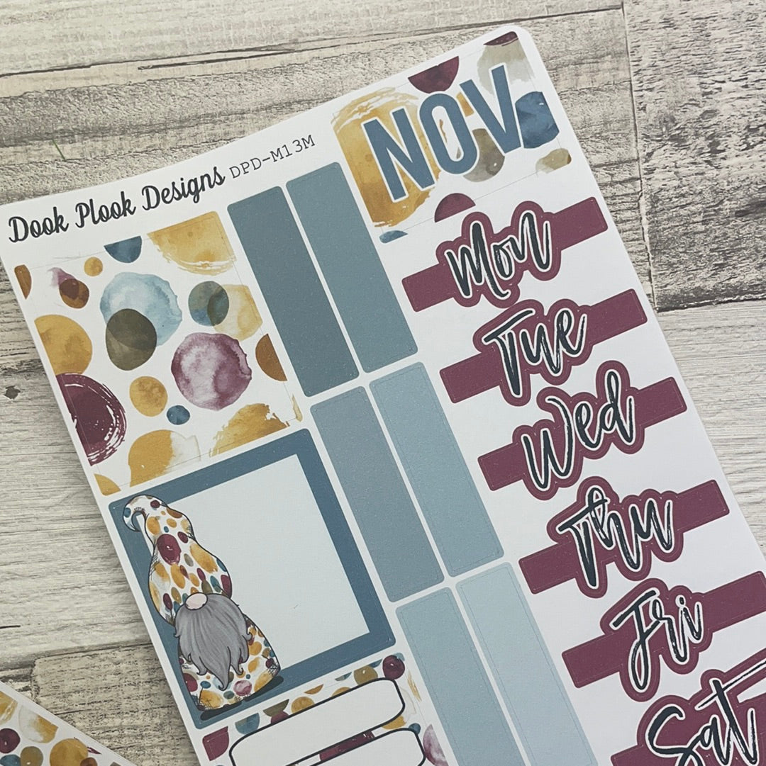 Merlot Monthly Passion Planner Kit (DPD-M013)