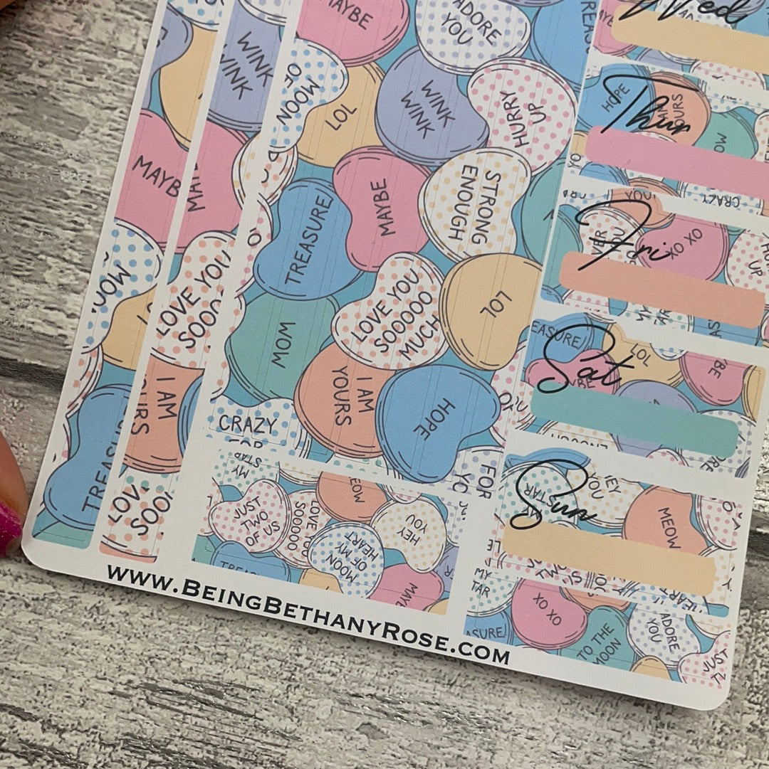 Elsie- One sheet week planner stickers (DPD2697)