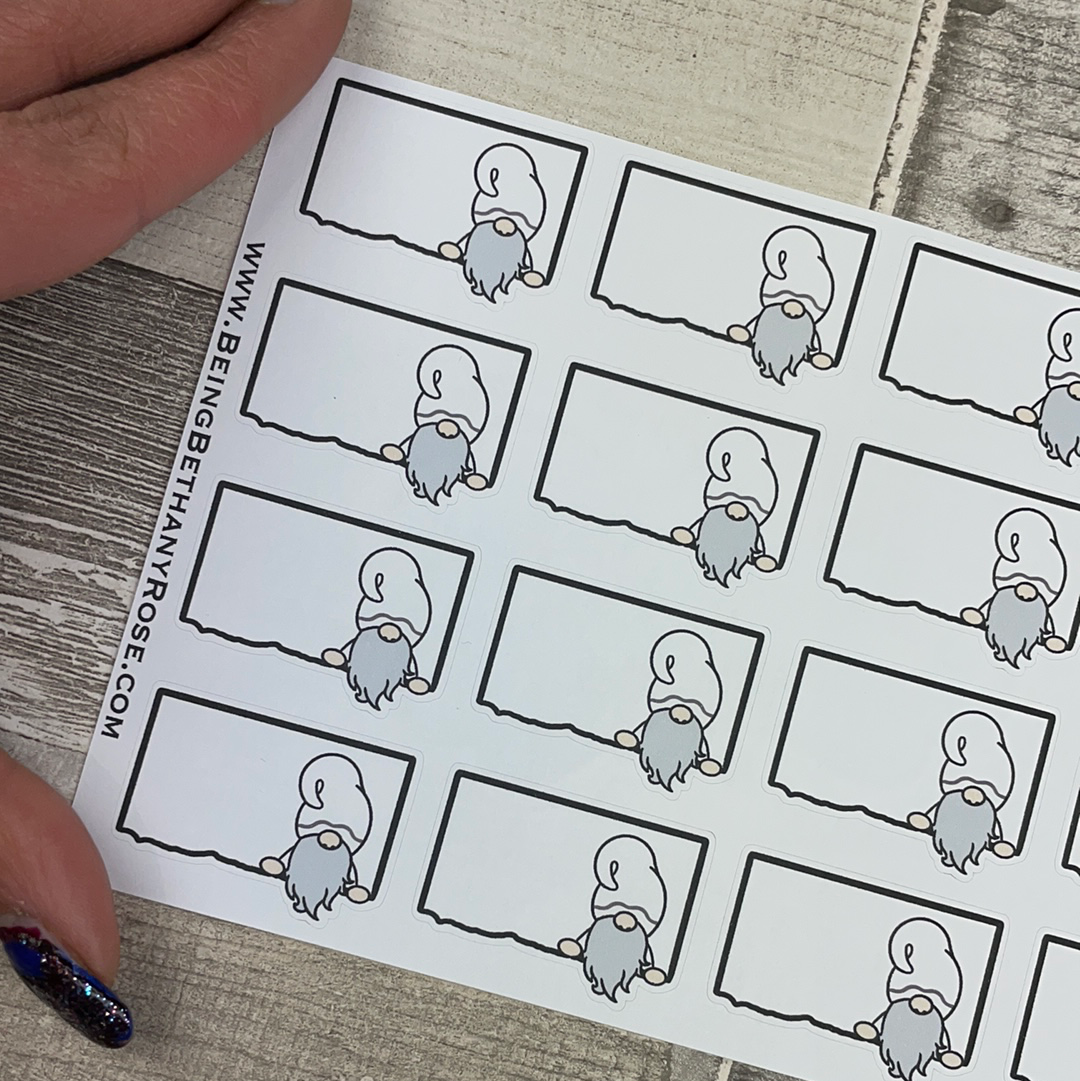 Ripped Notes Peeping Gnorman Sticker (GFT-0069)