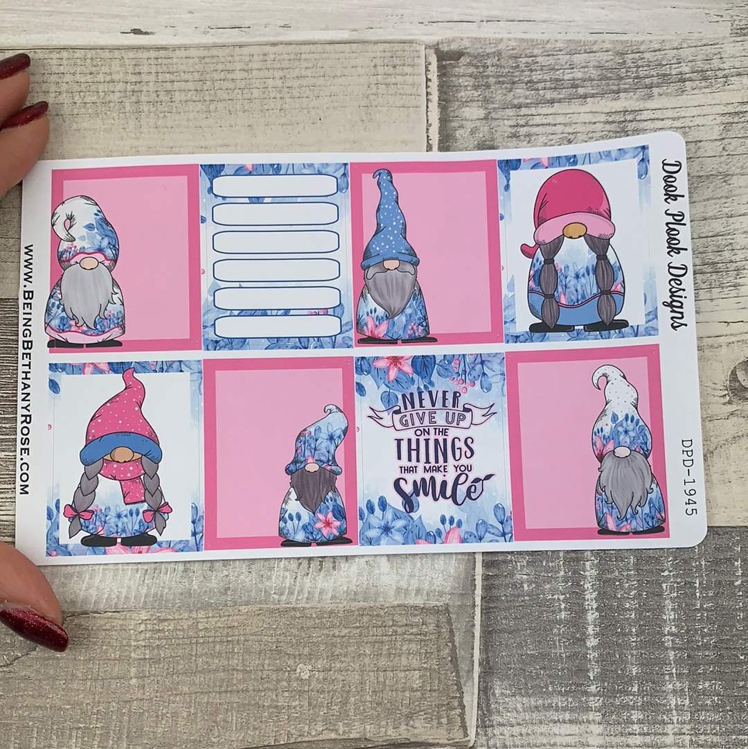 Frosty Leaves Gonk full box stickers for standard vertical (DPD1945)