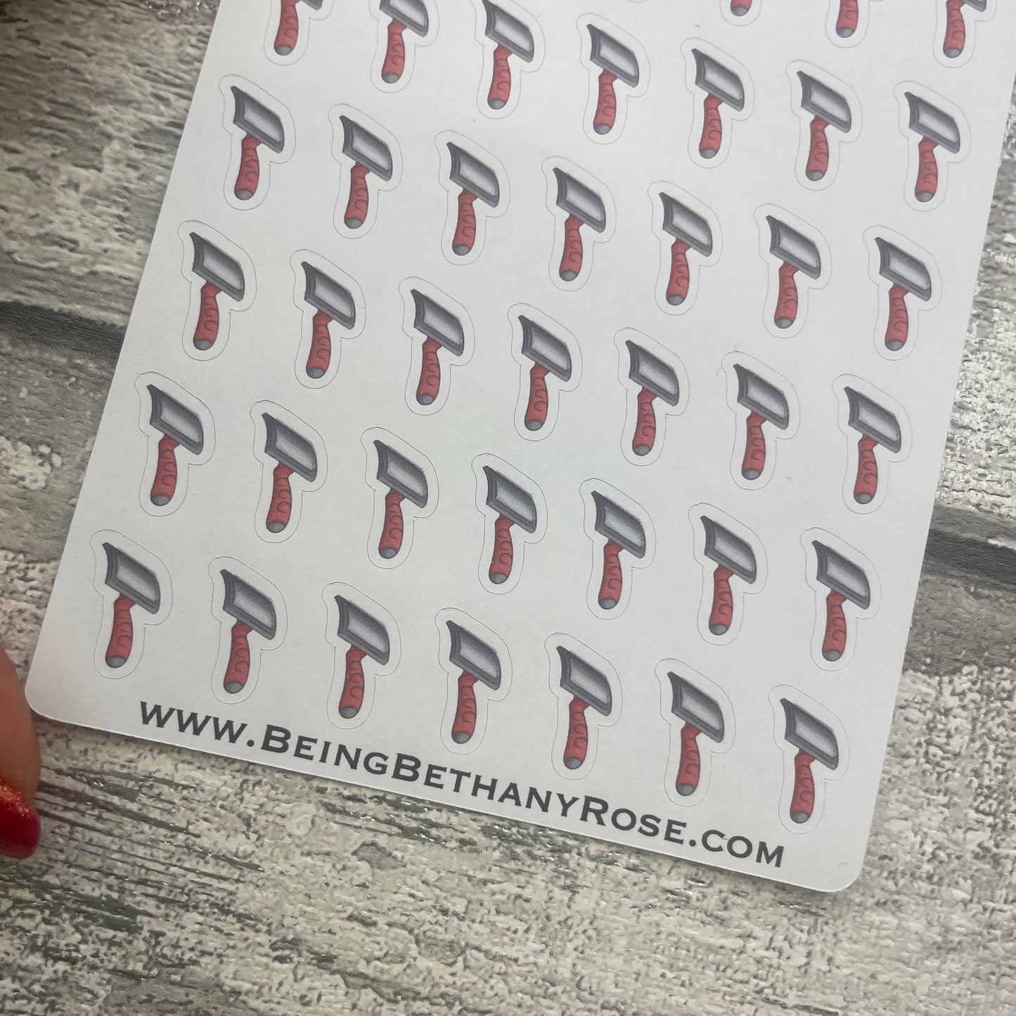 Dog Groomer stickers - dinkies (DPD-D056)