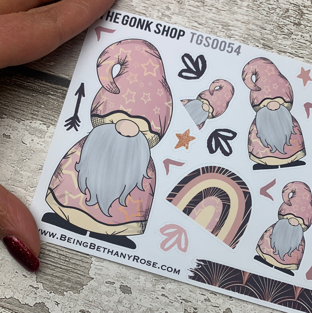 Stars and Arcs Gnorman Stickers (TGS0054)
