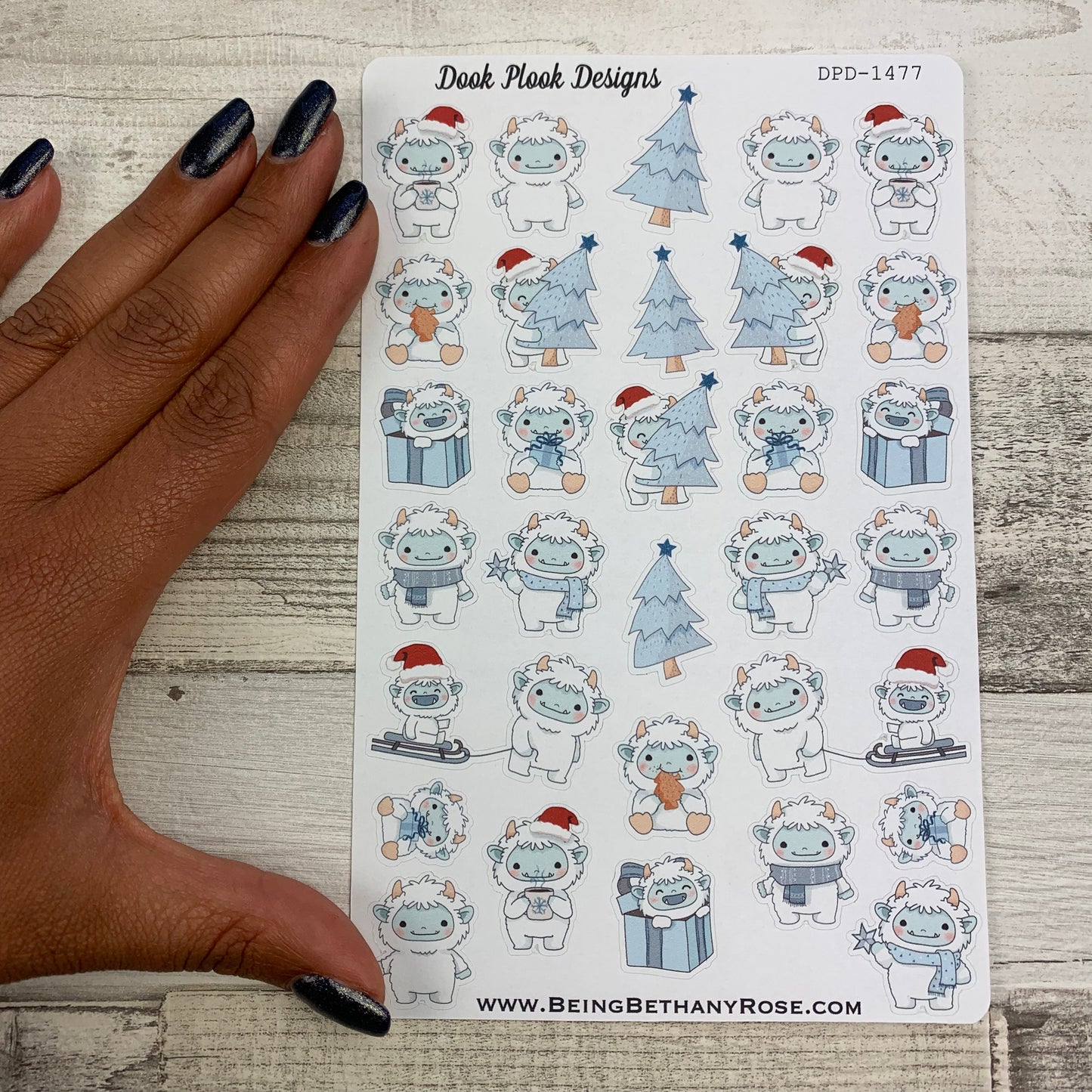 Yeti / winter stickers (DPD1477)