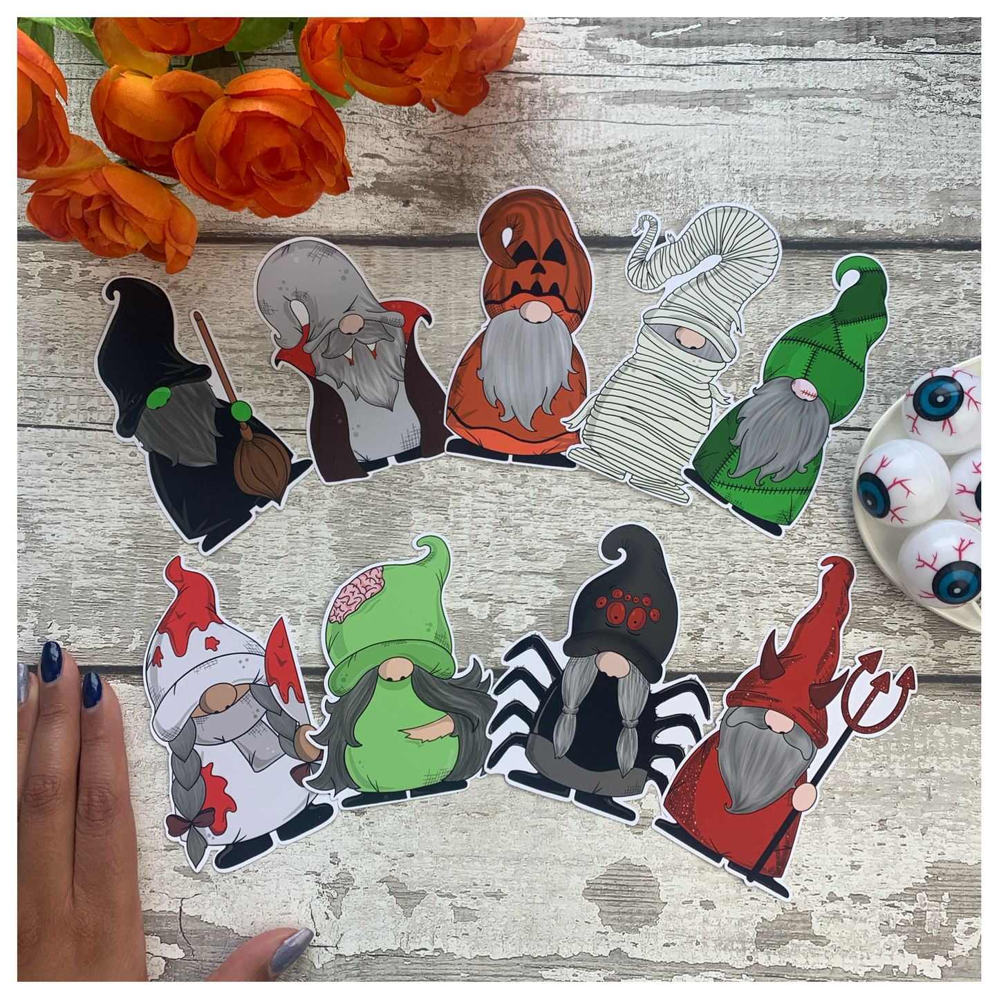 Halloween Gonk Diecut (Basil)