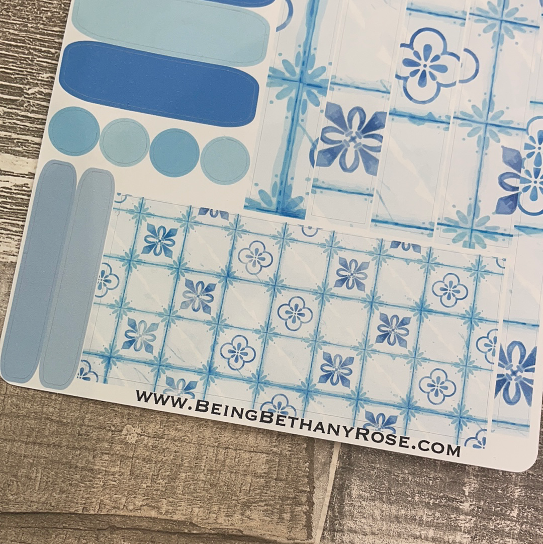 (0300) Passion Planner Daily stickers - Muted Mediterranean1