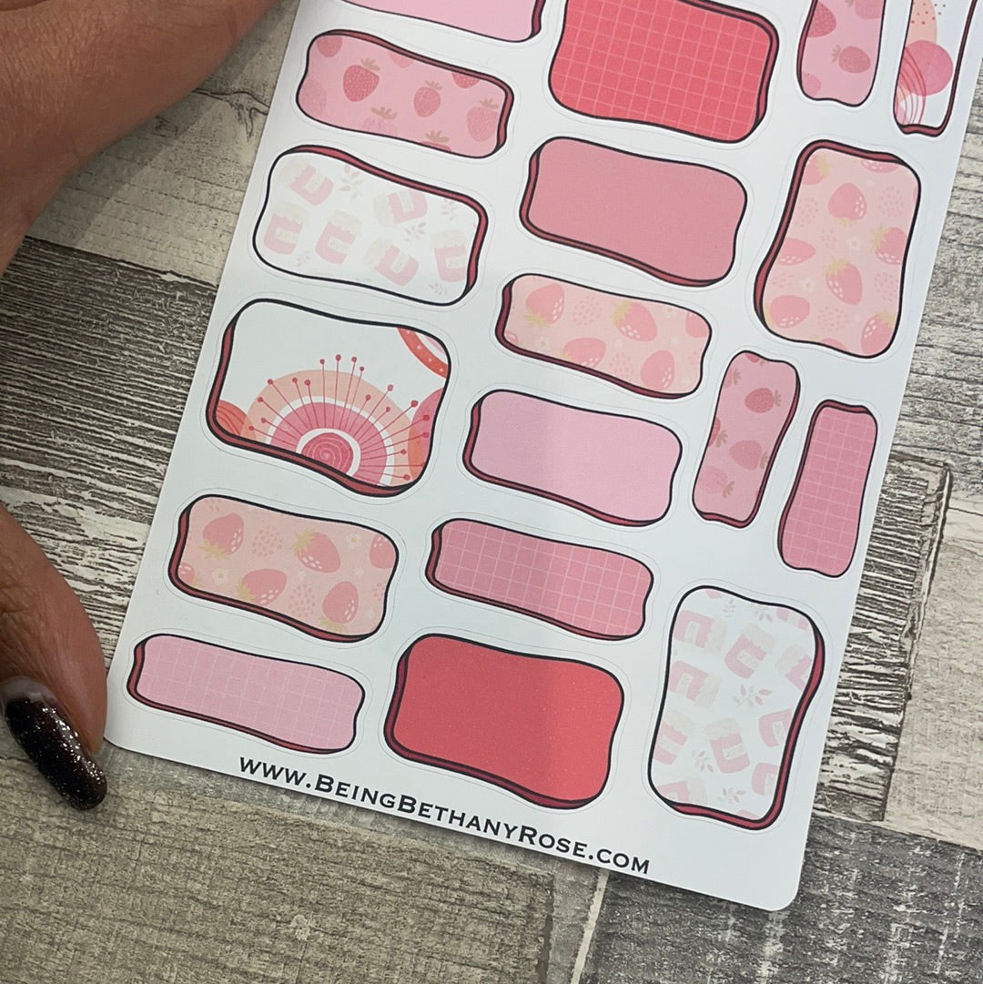 Raya Hand drawn box stickers (DPD2593)