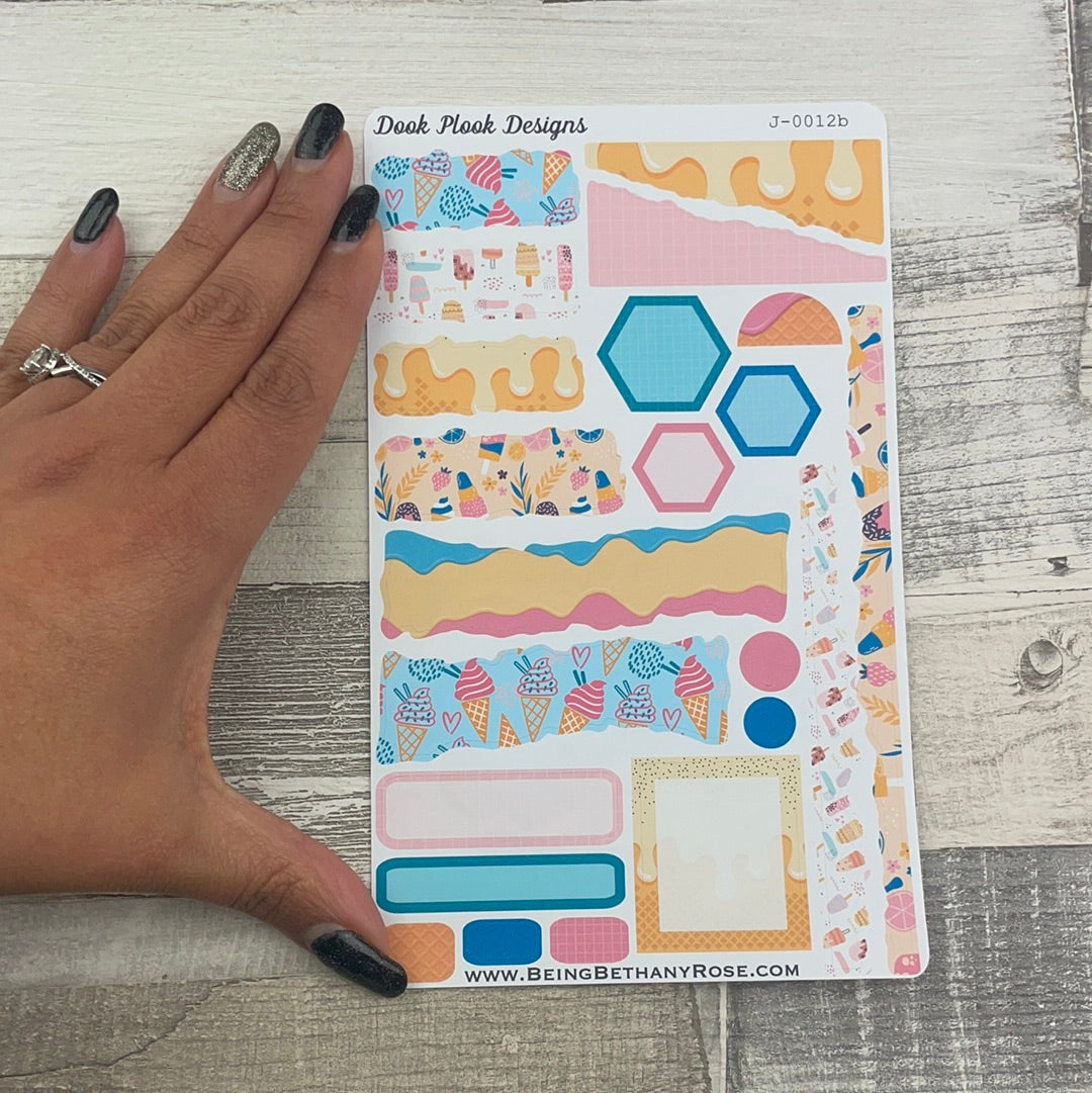 Scrap Journalling - Kennedy Ice Cream (J0012)