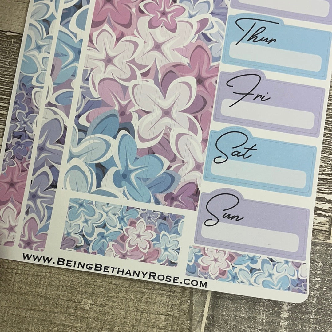 One sheet week medium passion planner stickers - Purple Haze (DPD2216)