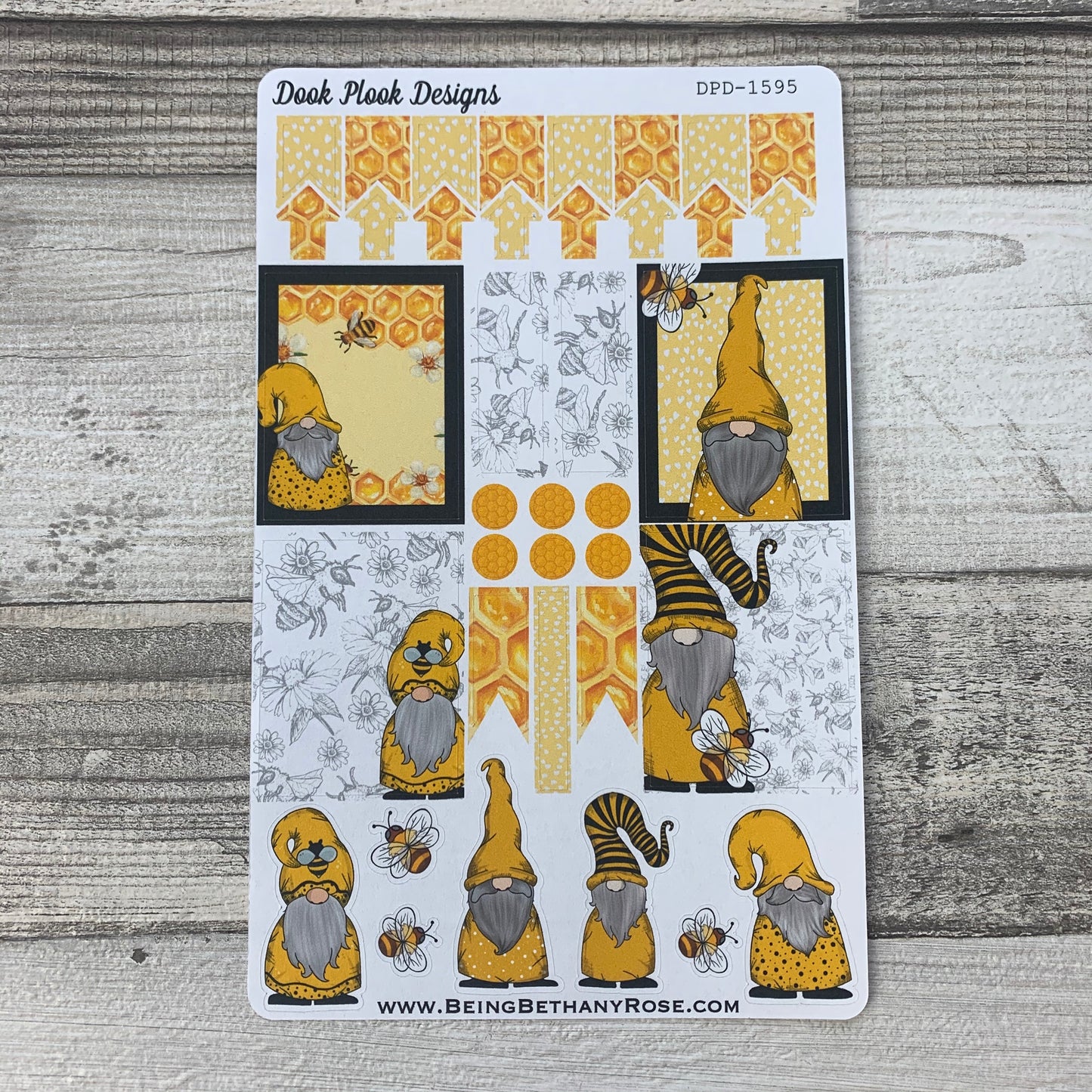 Bee Gonk functional stickers (DPD1595)