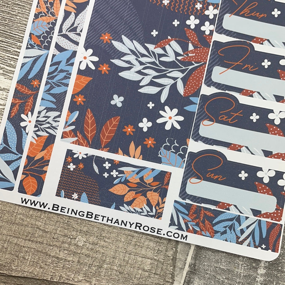 One sheet week planner stickers - Daphne (DPD2398)