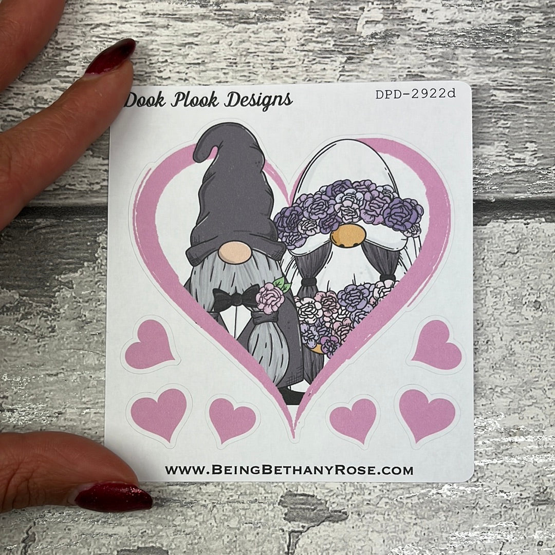 Large Gonk Wedding Heart (DPD-2922d Gretel & Cullen)