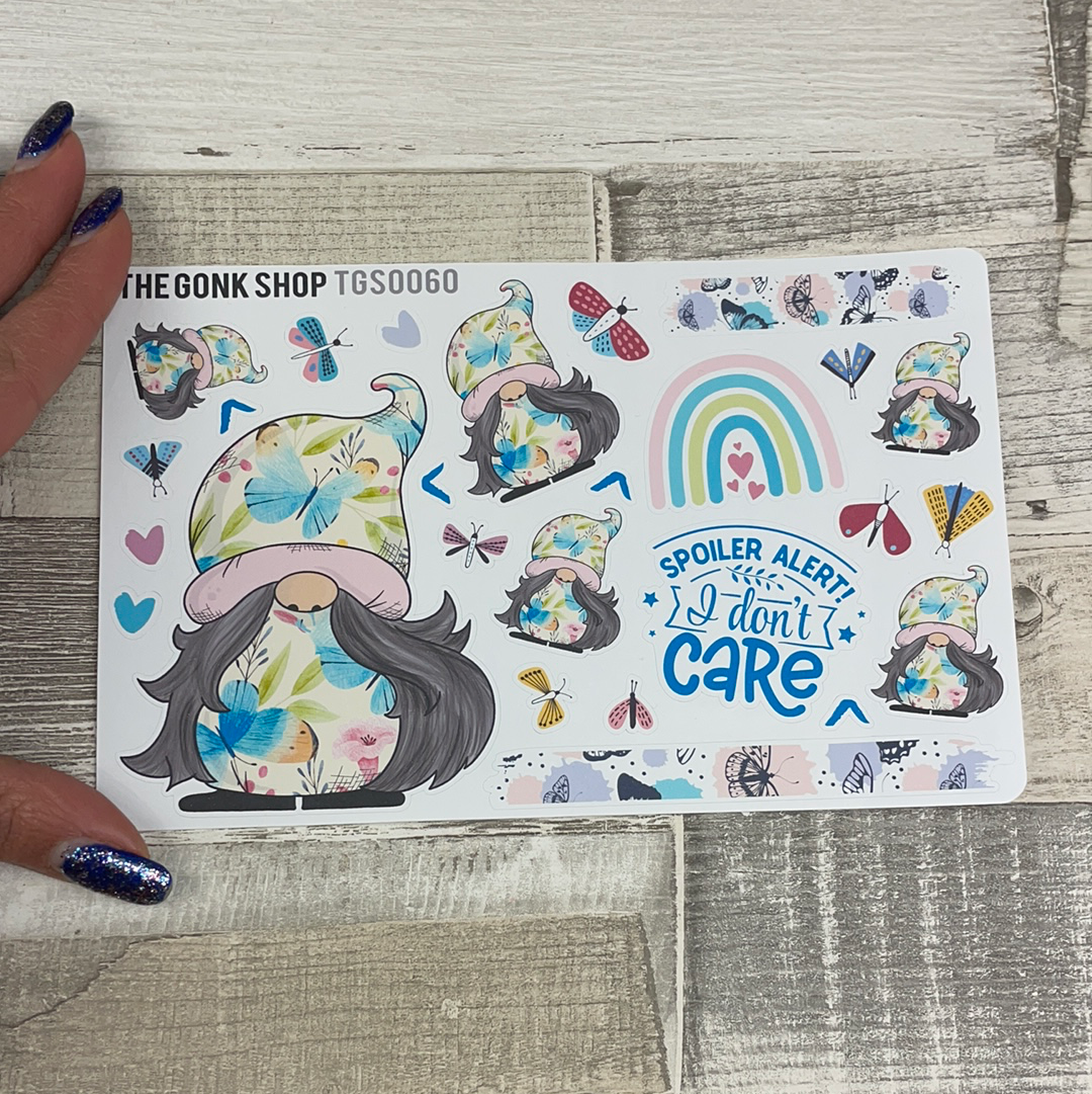 Pastel Butterflies Hetty Gonk Stickers (TGS0060)
