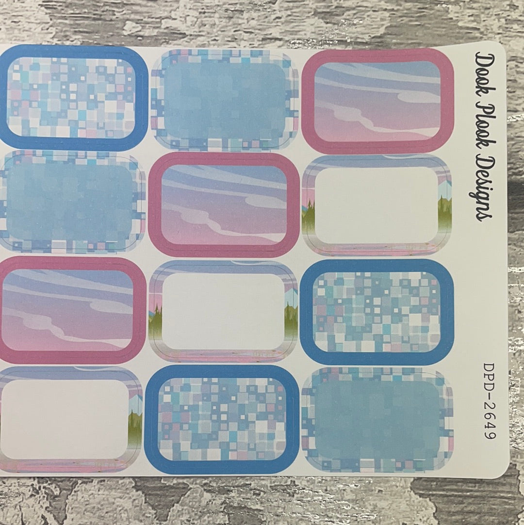 Peggy half box stickers (DPD2649)