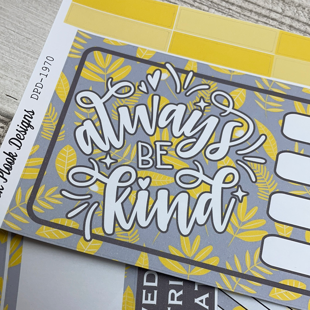 Always be Kind Passion Planner Week Kit (DPD1970)