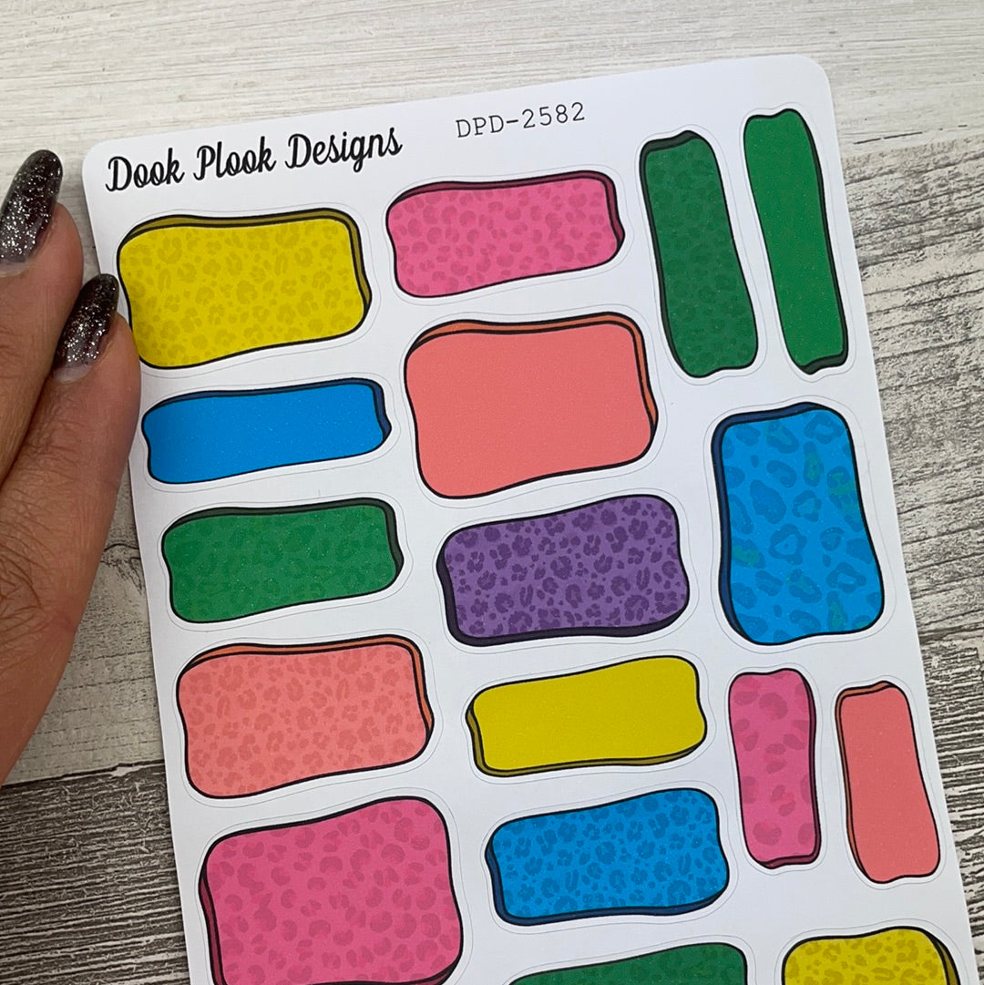 Hallie Hand drawn box stickers (DPD2582)
