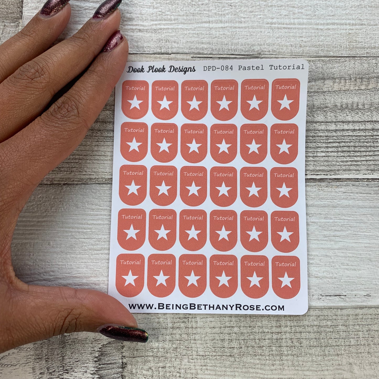 Back to University (UK) stickers (DPD084 Pastel)