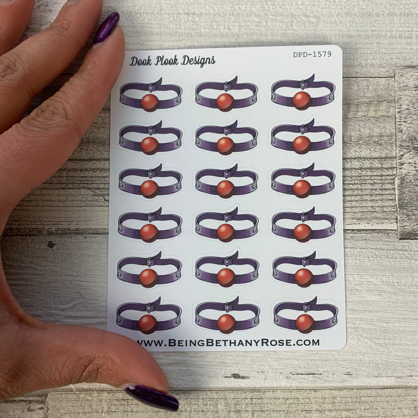 Sex Toy / BDSM / Bondage stickers (DPD1590)