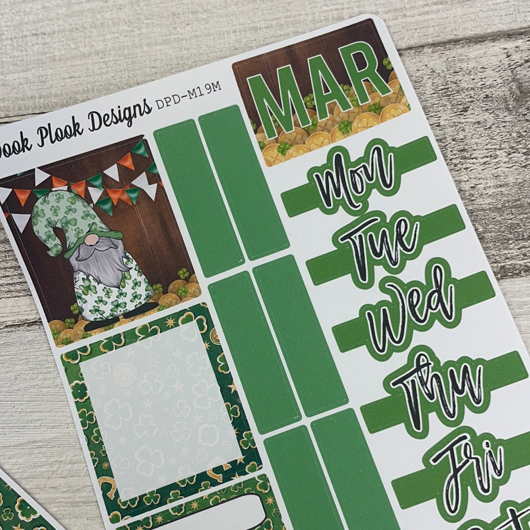 Quinn St Patricks Day Monthly Passion Planner Kit (DPD-M019)