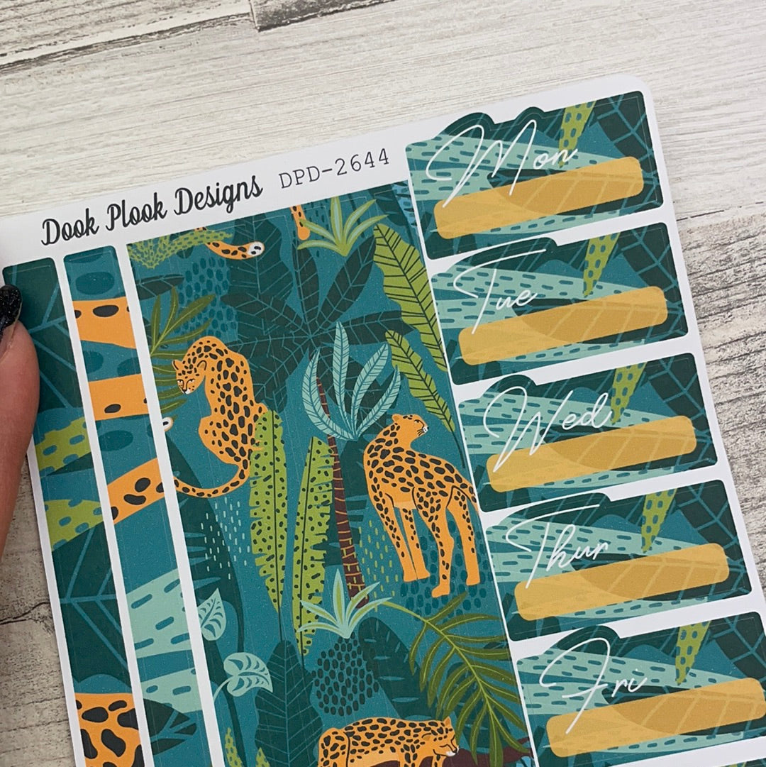 Liza - One sheet week planner stickers(DPD2644)