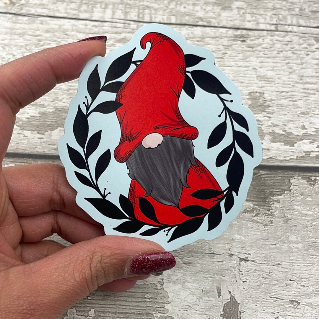 Fridge Magnet - Basil Wreath