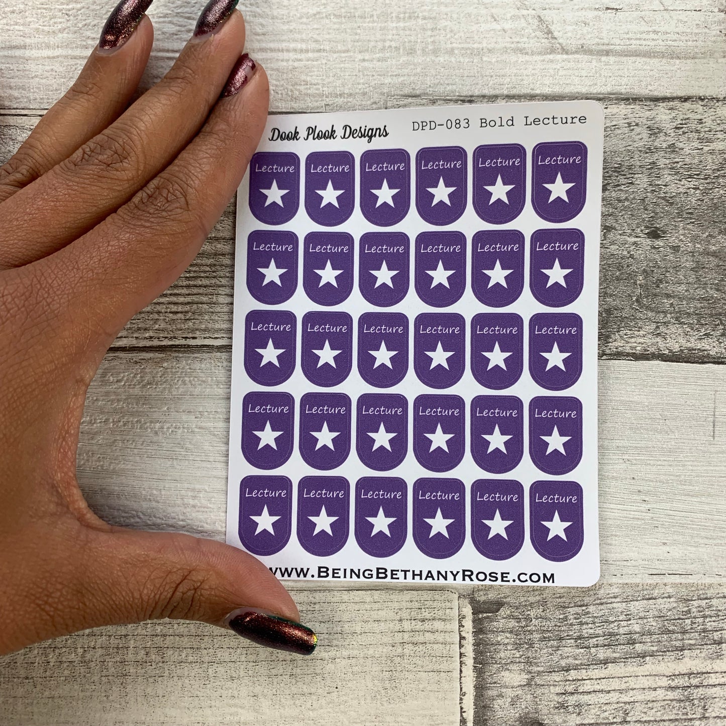 Back to University (UK) stickers (DPD083 Bold)