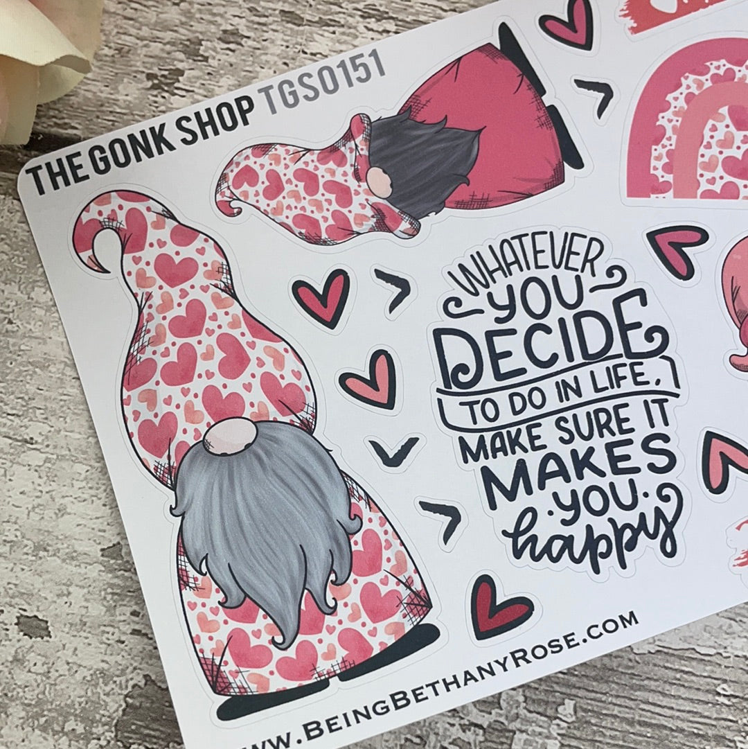 Juliet Valentines Gonk Gregor Stickers (TGS0151)