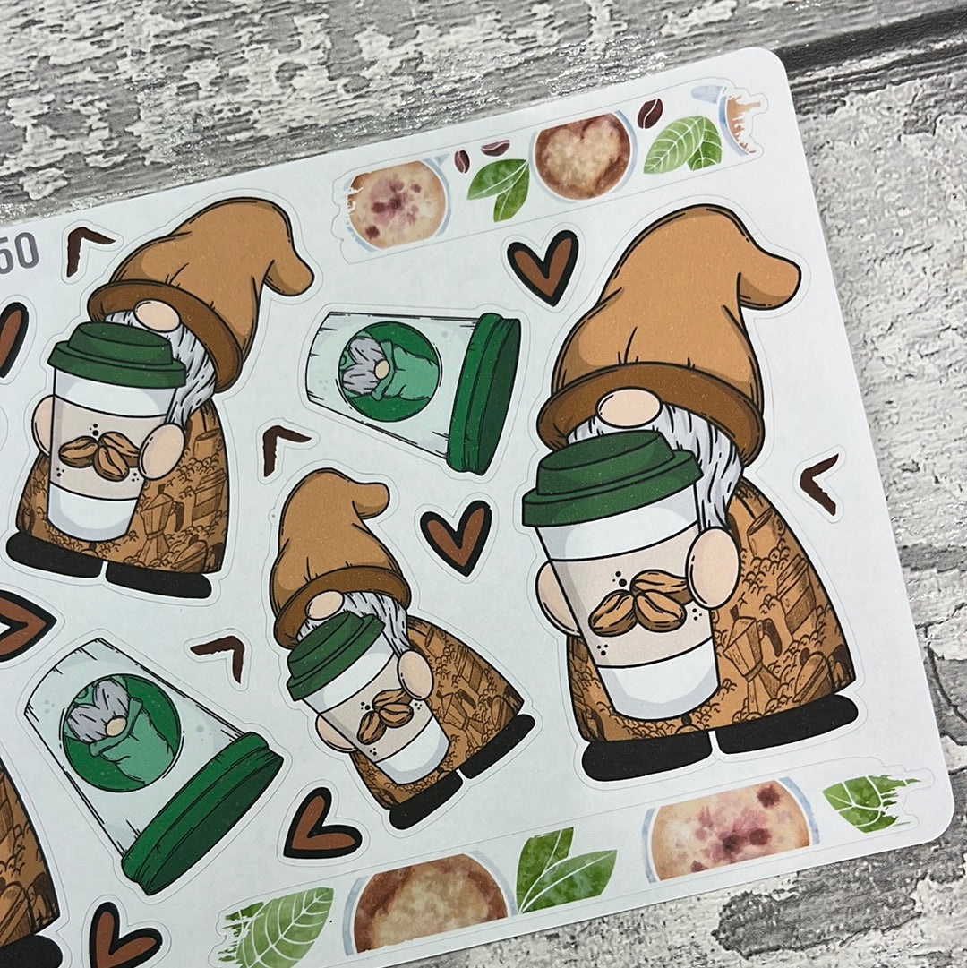 Lottie Coffee Cup Gonk Stickers (TGS0250)