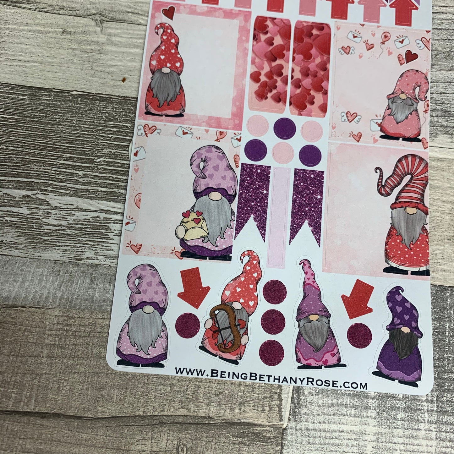 Valentines Gonk functional stickers (DPD1739)