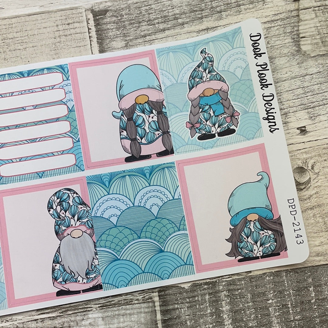 Pink Mint Gonk Full box and circle Stickers (DPD2143)