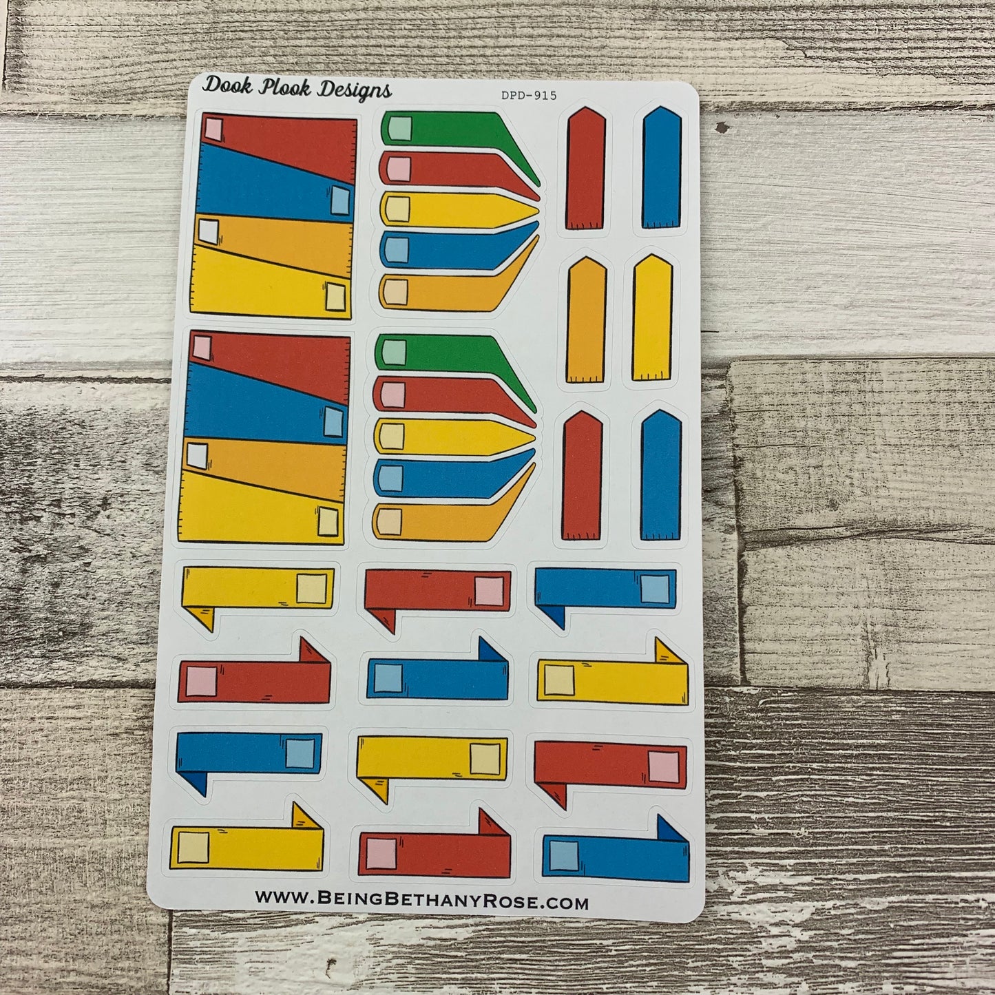 Bright Tab stickers (DPD915)