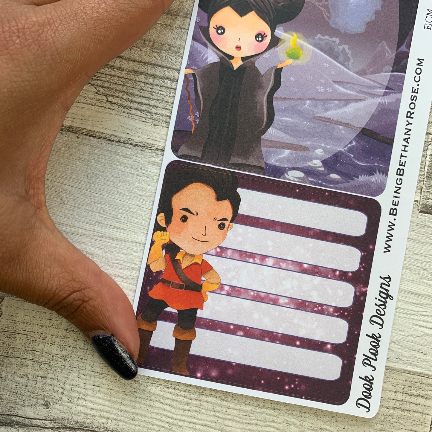 Erin Condren Month Note Pages (Villains)