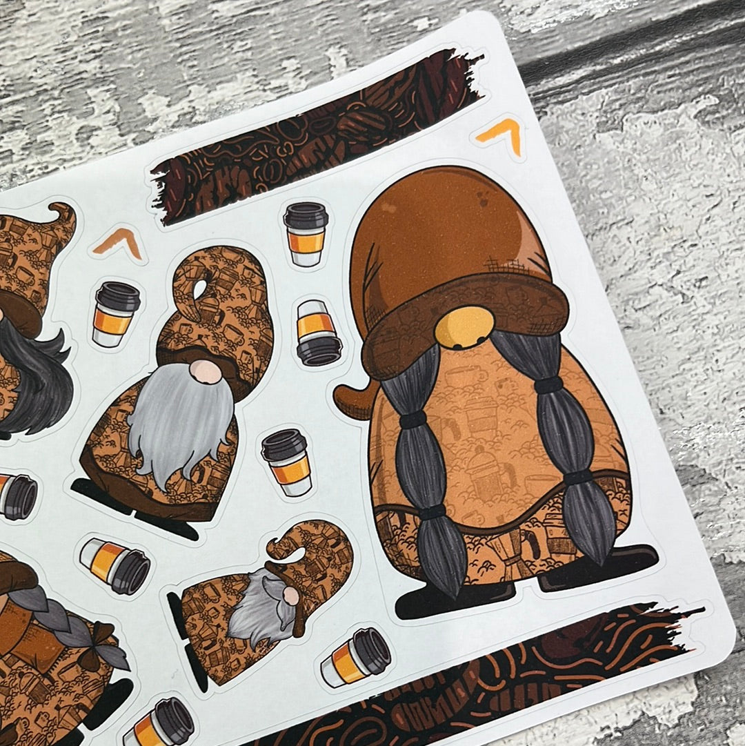 Lottie Coffee Gonk Stickers (TGS0251)