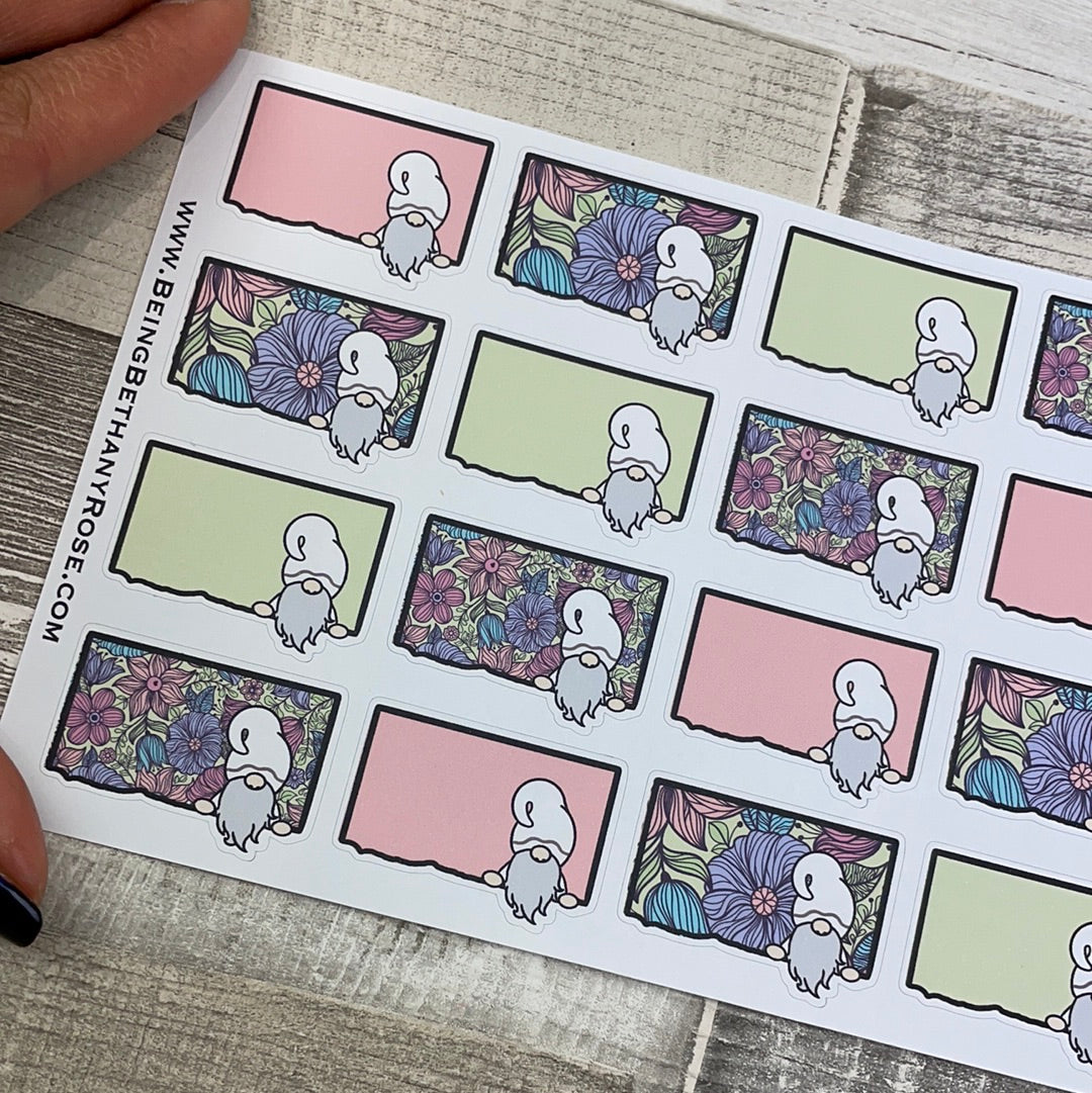 Zoey Blooming Marvellous Ripped Peeping Gnorman Sticker (GFT-0084)
