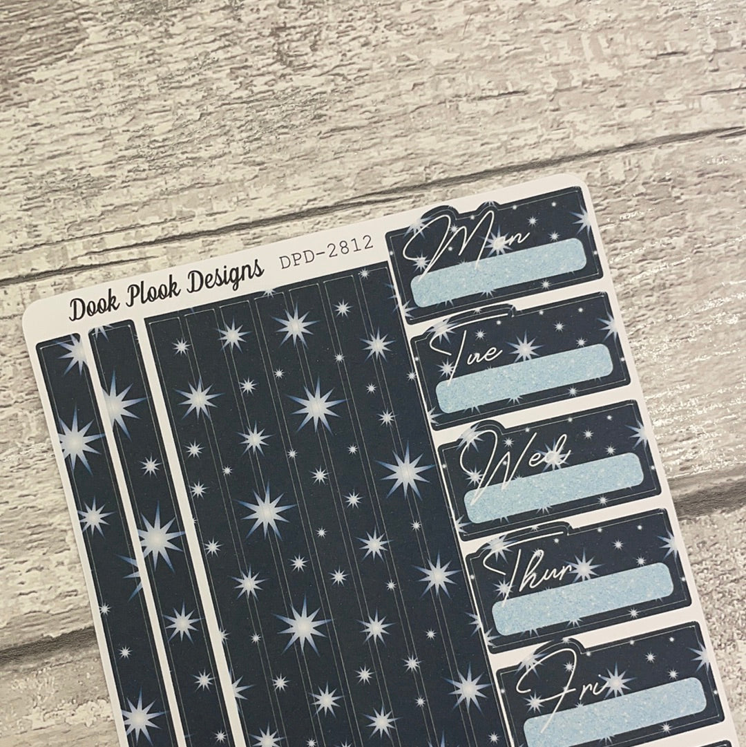 Bella Happy New Year 2023 - One sheet week planner stickers (DPD2812)