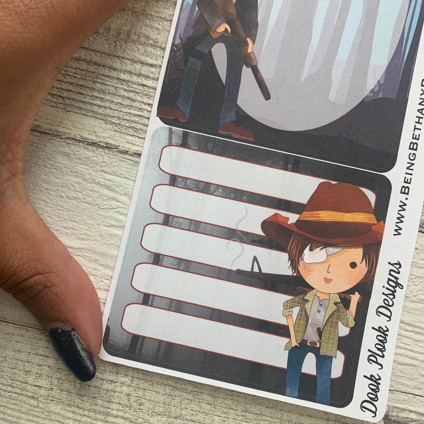 Erin Condren Month Note Pages (Walkers)