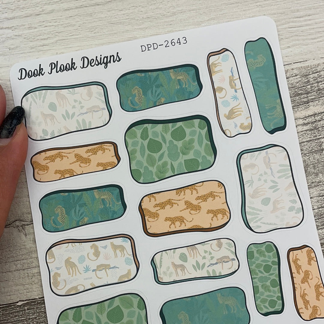 Liza Hand drawn box stickers (DPD2643)