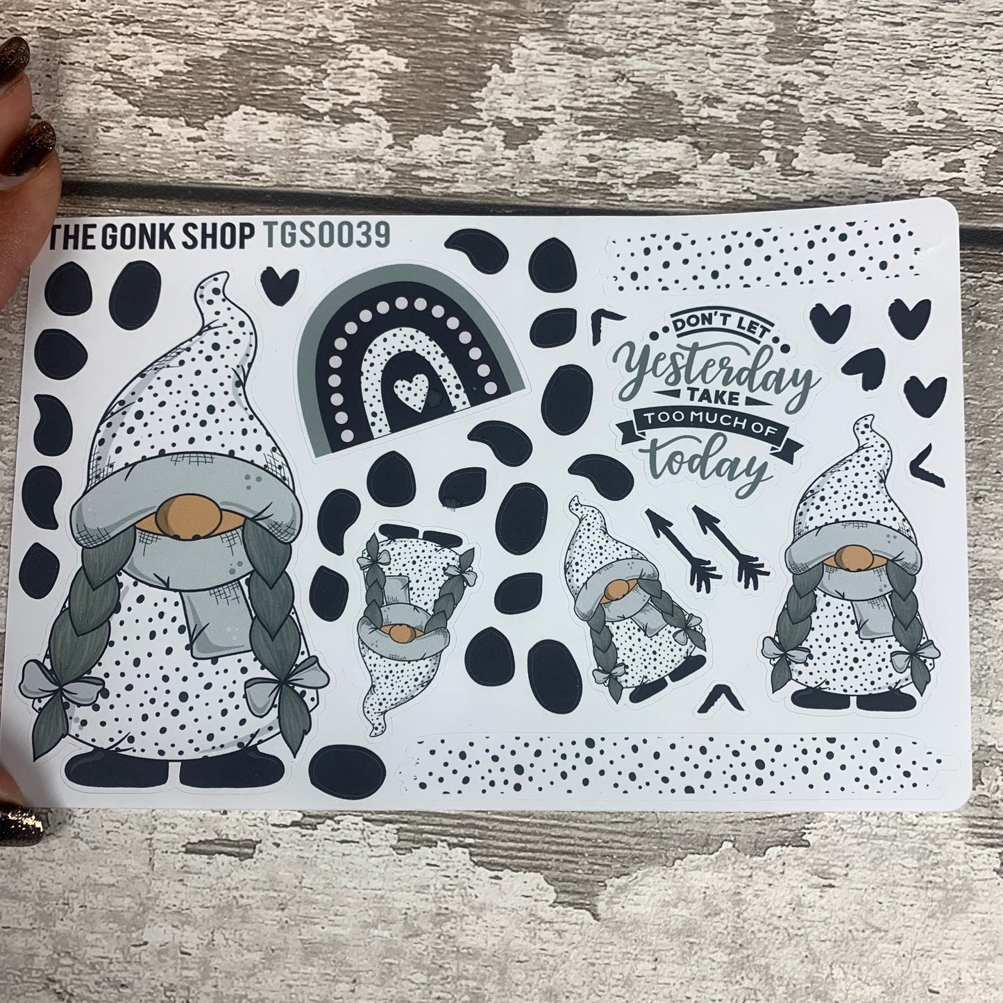 Dalmatian Gonk Stickers Chip (TGS0039)