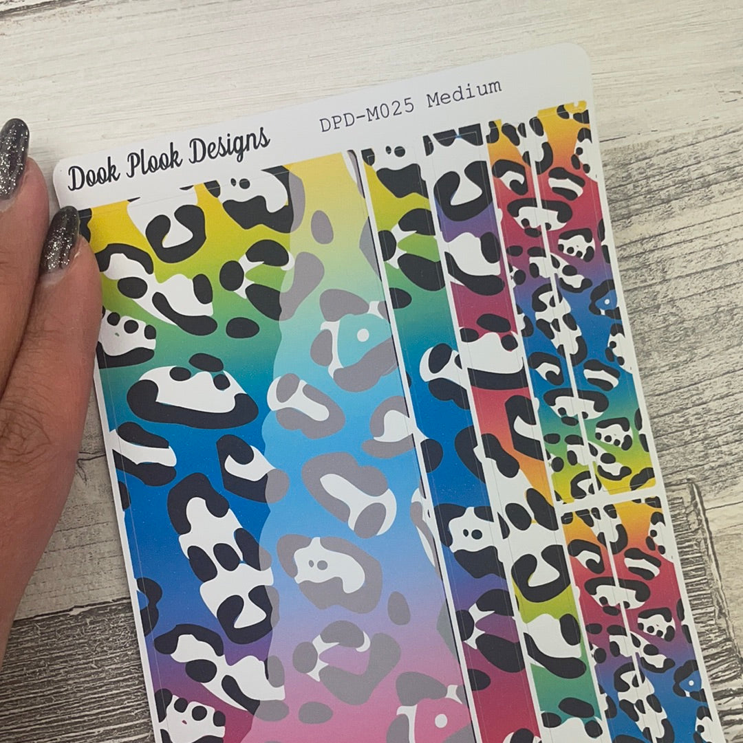 Rainbow Hallie print Monthly Passion Planner Kit (DPD-M025)