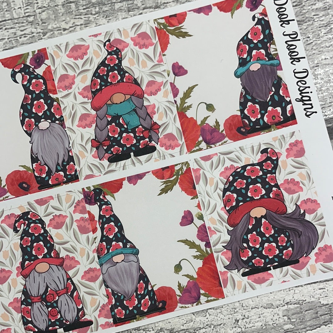 Polly Poppy Gonk full box stickers for Standard Vertical (DPD2764)