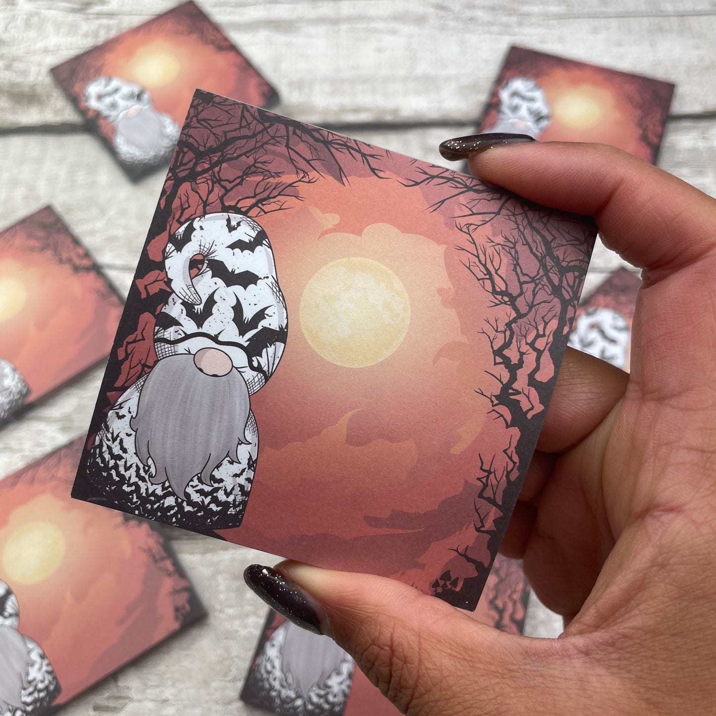 Small Memo Note Pad - Halloween