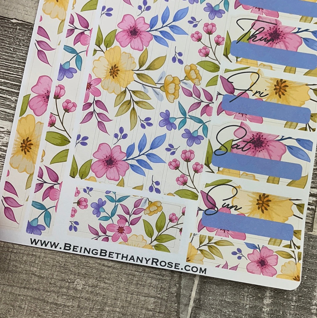 One sheet week planner stickers - Molly (DPD2481)