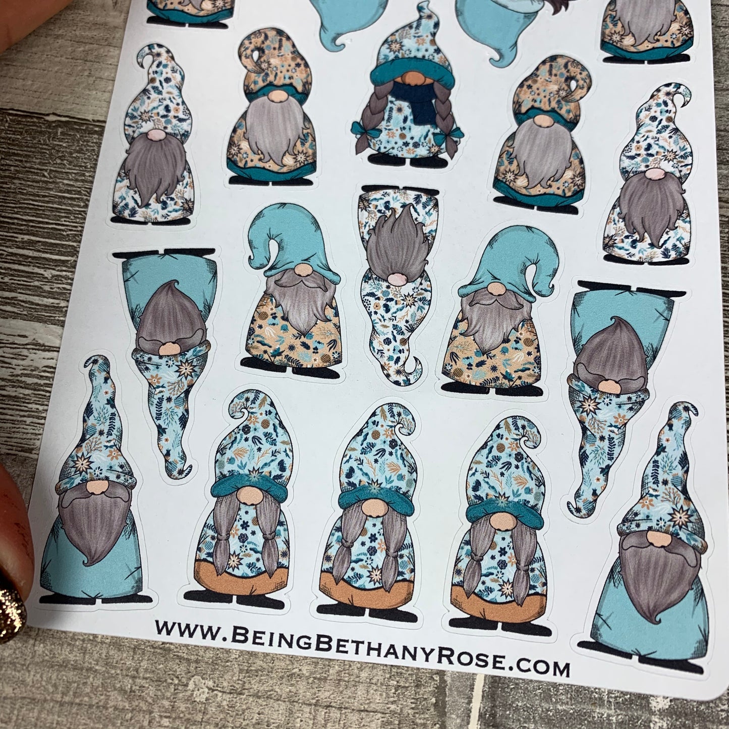 Frosty Morning Gonk Character Stickers Mixed (DPD1857)
