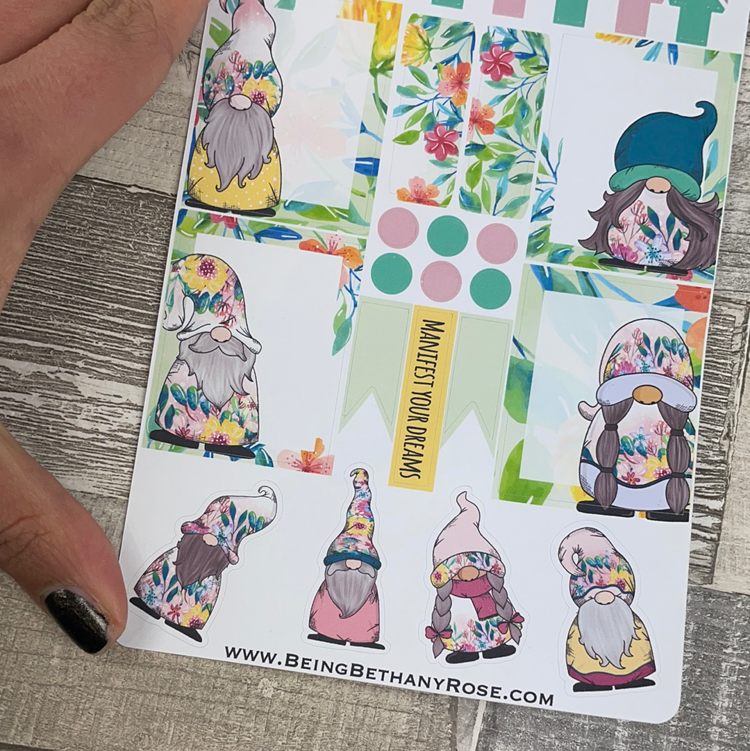 Spring Flowers Gonk functional stickers (DPD2080)