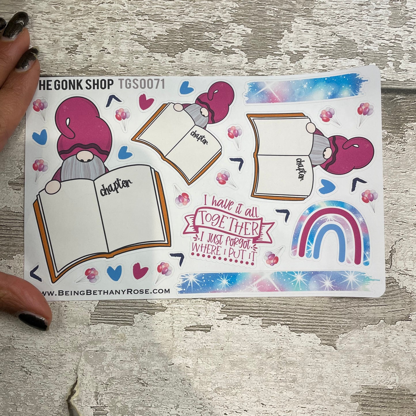 New Chapter Gnorman Gonk Stickers (TGS0076)
