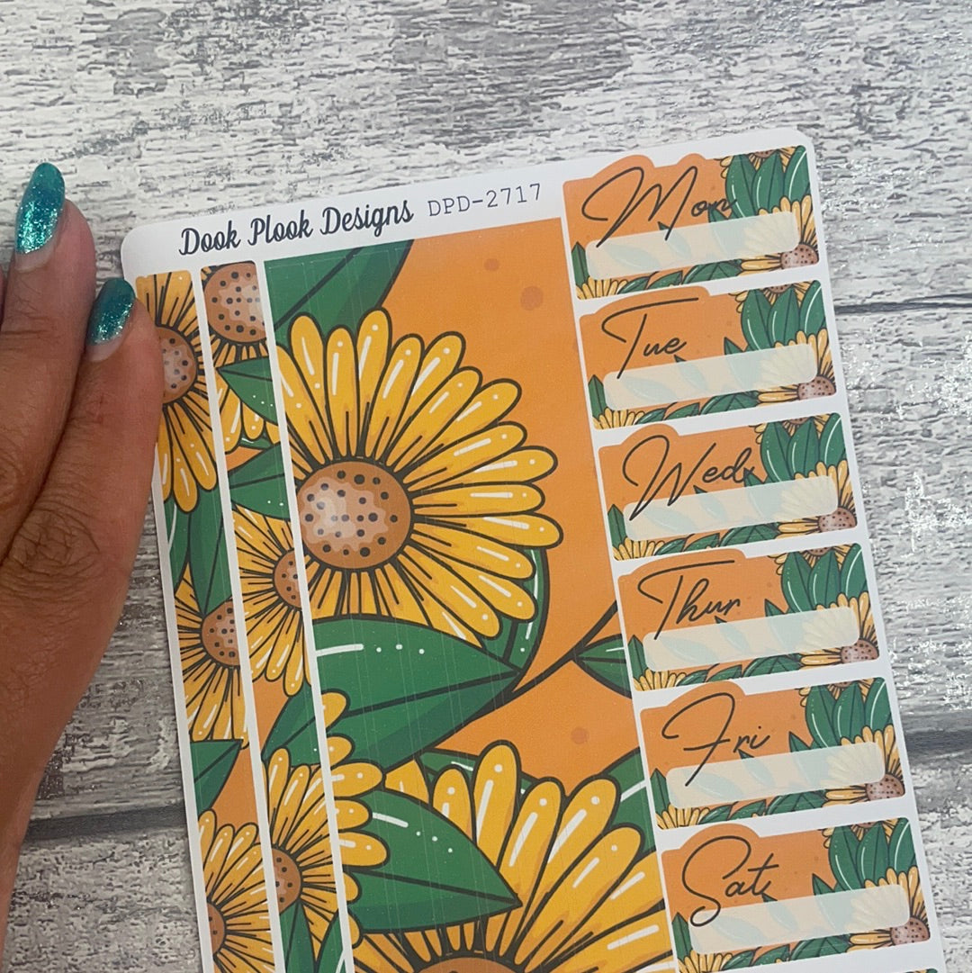 Ellen - One sheet week planner stickers (DPD2717)