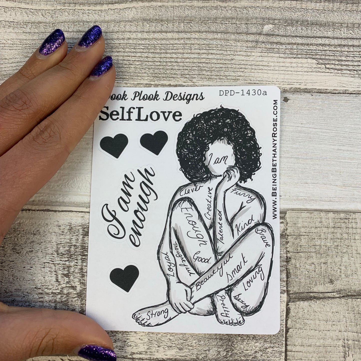 Self Love stickers (DPD1430)