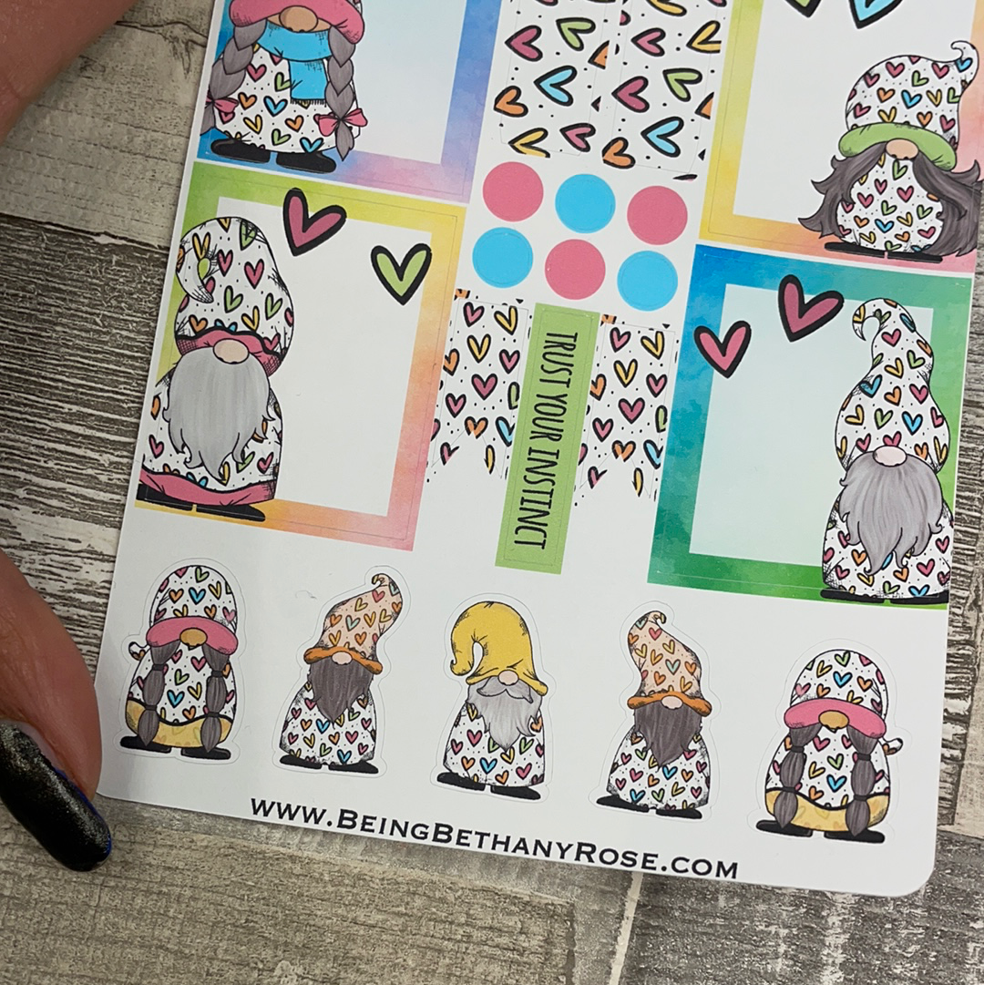 Bold Hearts Gonk functional stickers (DPD2065)