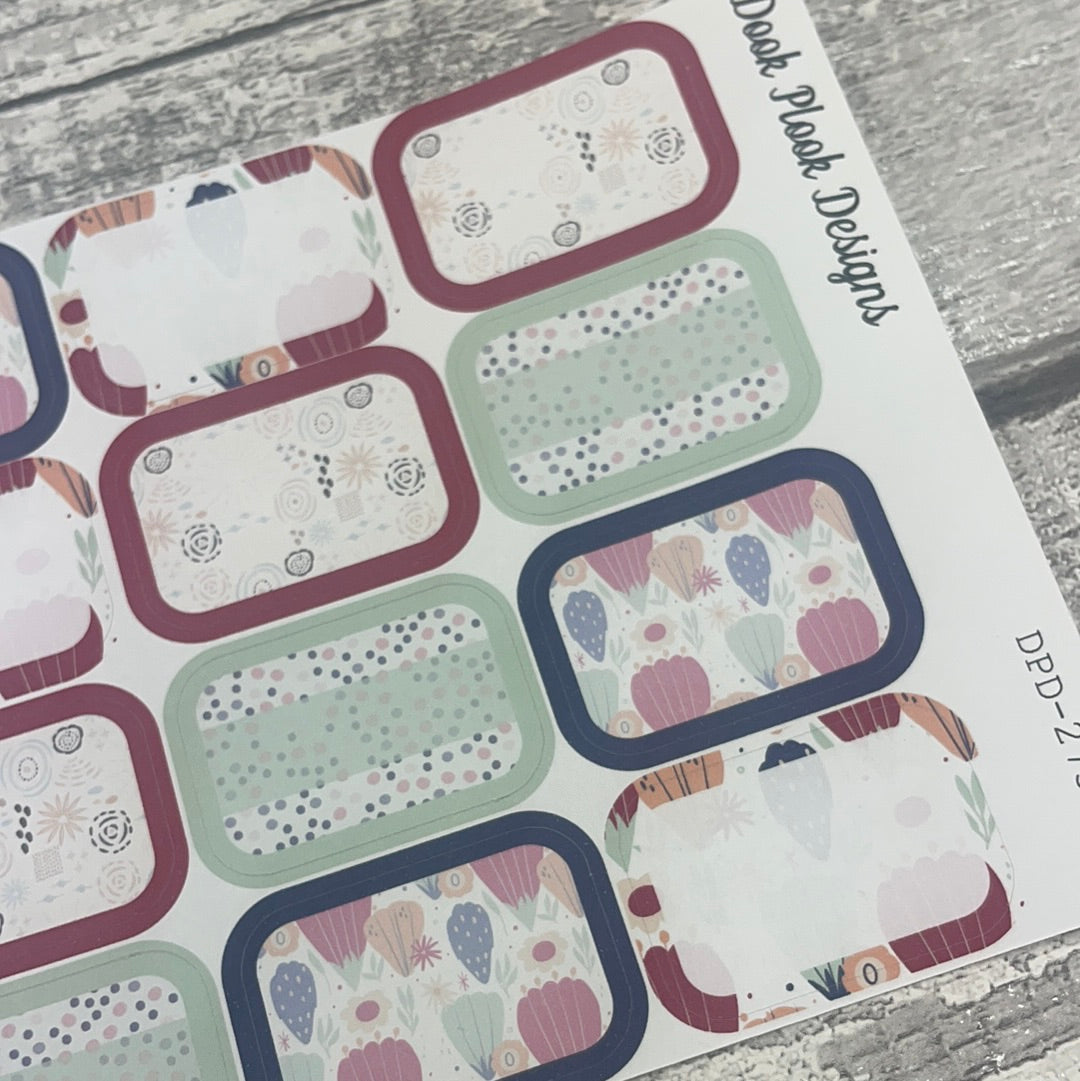 Rue half box stickers (DPD2754)